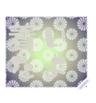 日本の和柄 メッセージ スタンプ G124（個別スタンプ：6）
