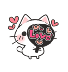 にゃんこの推し活スタンプ（個別スタンプ：25）