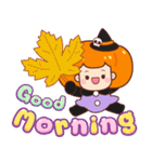 カボチャ：ハロウィン（個別スタンプ：2）
