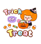 カボチャ：ハロウィン（個別スタンプ：4）