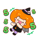 カボチャ：ハロウィン（個別スタンプ：34）