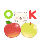 くま家族の冬の日常【年末年始】(再販)（個別スタンプ：11）