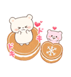 くま家族の冬の日常【年末年始】(再販)（個別スタンプ：16）