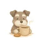 シュナウザー/とにかく使いやすい秋の日常（個別スタンプ：33）