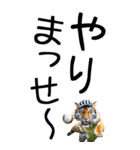 老眼でも見える虎【関西弁】2（個別スタンプ：15）