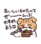 スコティッシュフォールドです 2（個別スタンプ：6）