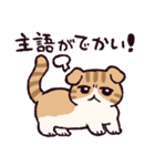 スコティッシュフォールドです 2（個別スタンプ：38）