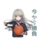 本気バスケ★クールガール（個別スタンプ：4）