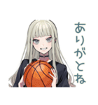 本気バスケ★クールガール（個別スタンプ：10）