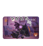 くろいぬのドーナツ ハロウィン25（個別スタンプ：20）