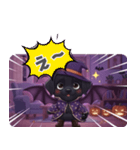 くろいぬのドーナツ ハロウィン25（個別スタンプ：28）