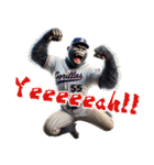 ゴリラ×ベースボール（野球）！第十弾（個別スタンプ：9）