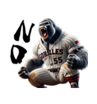 ゴリラ×ベースボール（野球）！第十弾（個別スタンプ：36）