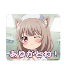 ナーススタンプ(みなみ＆はちみ)（個別スタンプ：1）