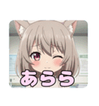 ナーススタンプ(みなみ＆はちみ)（個別スタンプ：4）