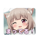 ナーススタンプ(みなみ＆はちみ)（個別スタンプ：6）