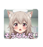 ナーススタンプ(みなみ＆はちみ)（個別スタンプ：7）