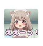 ナーススタンプ(みなみ＆はちみ)（個別スタンプ：8）