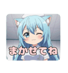 ナーススタンプ(みなみ＆はちみ)（個別スタンプ：22）