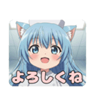 ナーススタンプ(みなみ＆はちみ)（個別スタンプ：25）