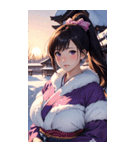 雪国姫の写真（個別スタンプ：10）