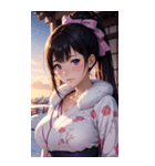 雪国姫の写真（個別スタンプ：18）