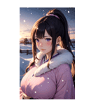 雪国姫の写真（個別スタンプ：24）