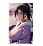 雪国姫の写真（個別スタンプ：32）