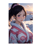 雪国姫の写真（個別スタンプ：36）