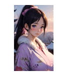 雪国姫の写真（個別スタンプ：37）