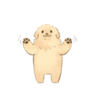 二足歩行のゴールデンレトリバー（個別スタンプ：6）