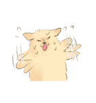 二足歩行のゴールデンレトリバー（個別スタンプ：9）