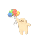 二足歩行のゴールデンレトリバー（個別スタンプ：19）