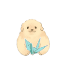 二足歩行のゴールデンレトリバー（個別スタンプ：20）