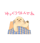 二足歩行のゴールデンレトリバー（個別スタンプ：28）