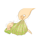 二足歩行のゴールデンレトリバー（個別スタンプ：29）