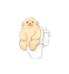 二足歩行のゴールデンレトリバー（個別スタンプ：31）