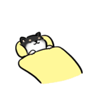しばまるまる-くろしばのにちじょう（個別スタンプ：36）