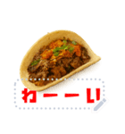 自由に文字入力できるタコス♥（個別スタンプ：9）