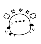 モノクロ♡シマエナガ（個別スタンプ：30）