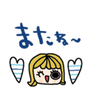 nenerinシンプル日常会話スタンプ055気遣い（個別スタンプ：40）