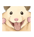 ハムちゃんのかおたち（個別スタンプ：7）