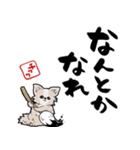 格言ぽく言うチワワ（個別スタンプ：9）