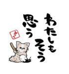 格言ぽく言うチワワ（個別スタンプ：13）