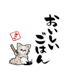 格言ぽく言うチワワ（個別スタンプ：22）