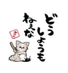 格言ぽく言うチワワ（個別スタンプ：28）