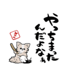 格言ぽく言うチワワ（個別スタンプ：35）