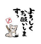 格言ぽく言うチワワ（個別スタンプ：40）