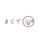パステルシンプルフェイス☆省スペース（個別スタンプ：29）