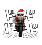 デカ動く 3D擦れうさぎ（冬）（個別スタンプ：22）